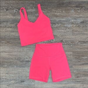 GUC Lululemon Matching Lip Gloss Set. Size Top 6/Bottom 4